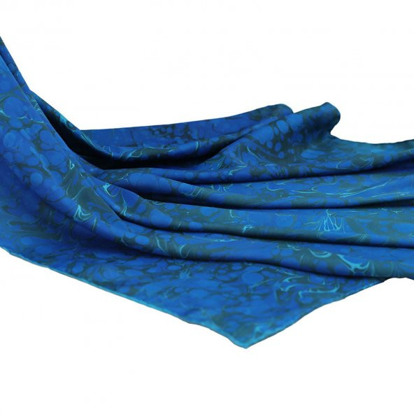 e38 KADIN RENKLİ EBRU EŞARP-E0092 - 2