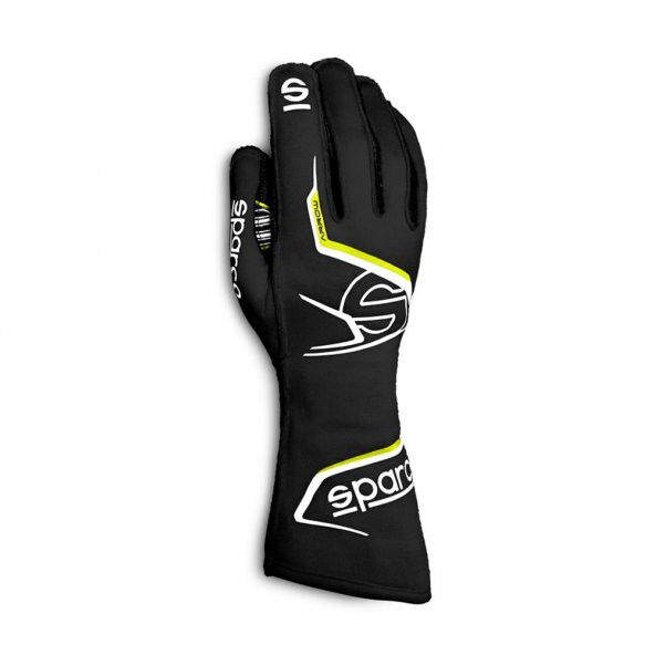 SPARCO ARROW KARTİNG ELDİVENİ SİYAH SARI 11  NUMARA