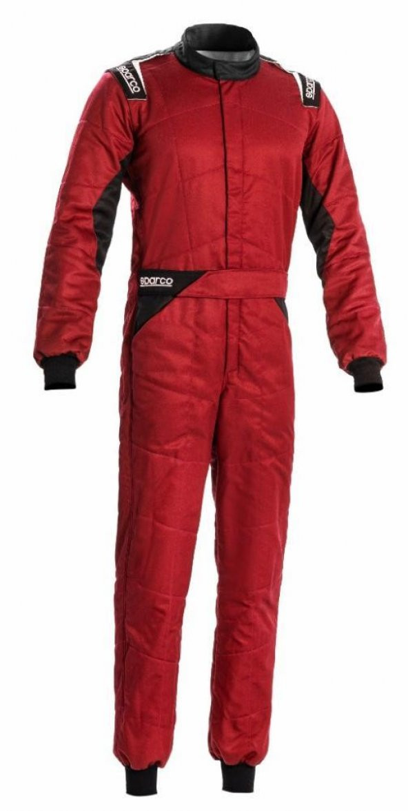 SPARCO SPRINT YARIŞ TULUMU FIA ONAYLI KIRMIZI SİYAH 52  BEDEN ürün görseli 1