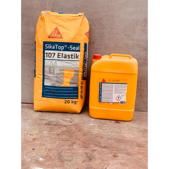 Sika Top Seal -107 Elastik Çift Kompenantlı A+B 30 kg