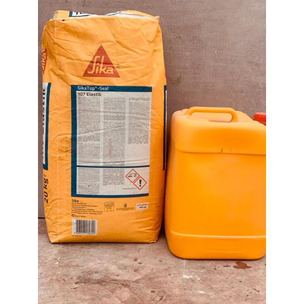 Sika Top Seal -107 Elastik Çift Kompenantlı A+B 30 kg - Resim 2