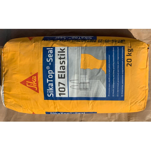 Sika Top Seal -107 Elastik Çift Kompenantlı A+B 30 kg - Resim 3