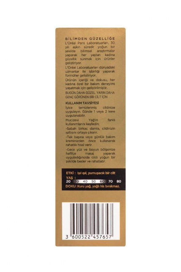 LOreal Paris Mucizevi Yağ Günlük Yüz Bakım Yağı - 4