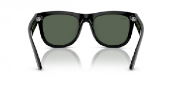 Ray-Ban Wayfarer Reverse 0RBR0502S Güneş Gözlüğü Black Dark Green 6677VR 53 Ekartman - 7