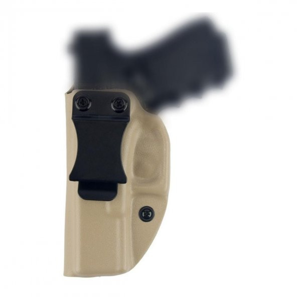 Sarsılmaz SAR9 Mete Kydex Tabanca Kılıfı Mat Görünümlü İç Taşıma Çöl Rengi Sol El