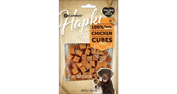 Flamingo Hapki Chicken Cubes Tavuklu Köpek Ödül  Maması 85G  Skt: 09/2025