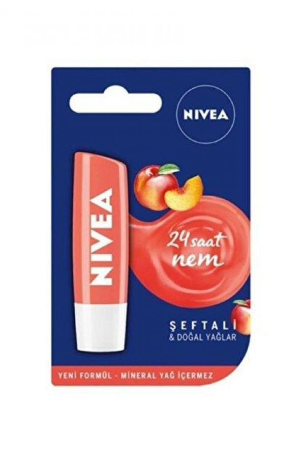 Nivea Lip Dudak Bakım Kremi Şeftali 4.8 gr