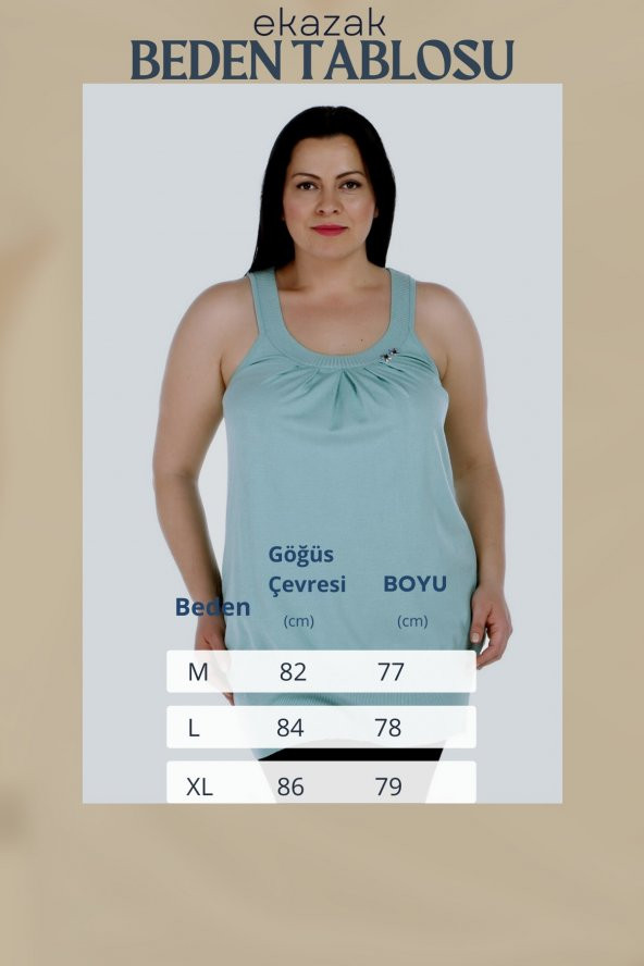 Triko Örme Kolsuz Tunik - 10