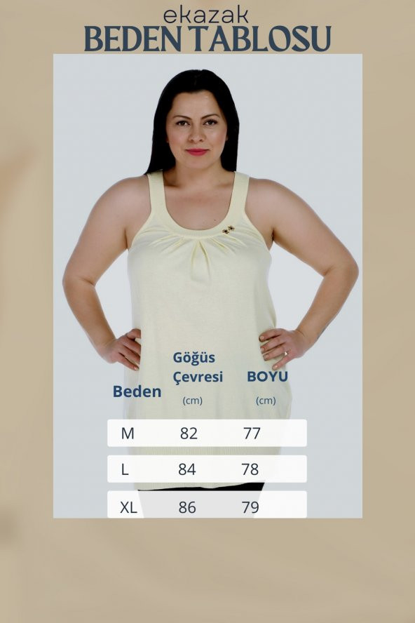 Triko Örme Kolsuz Tunik - 5