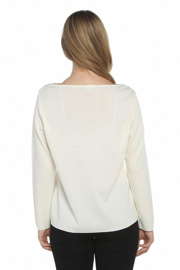 Farklı El Işçliği Triko Kazak - 2