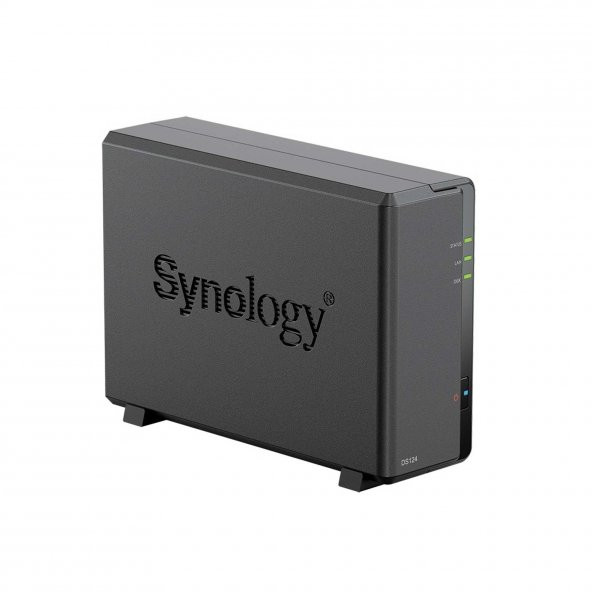 SYNOLOGY DS124A2 1GB 2TBHDD 1x3.5 SATA Desteği RAID(0) NAS Depolama Ünitesi - Resim 2
