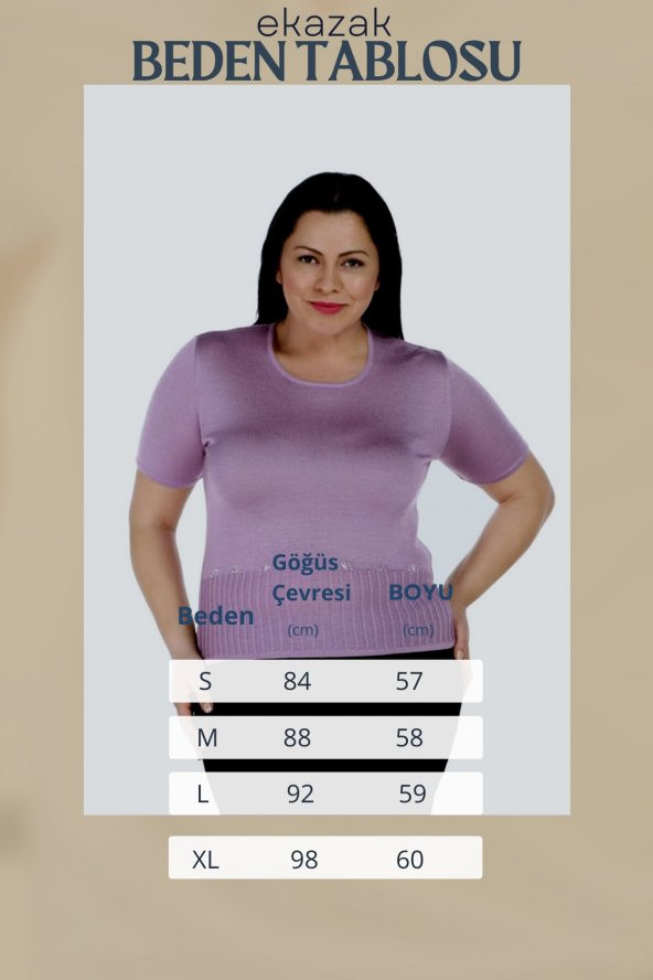 Inci Detaylı Triko Bluz - 4