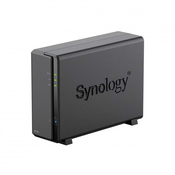 SYNOLOGY DS124 1GB 1x3.5 SATA Desteği RAID(0) NAS Depolama Ünitesi - 3