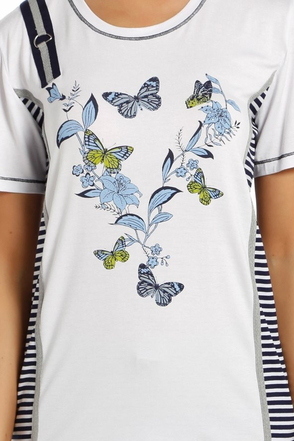 Baskılı T-shirt - 5