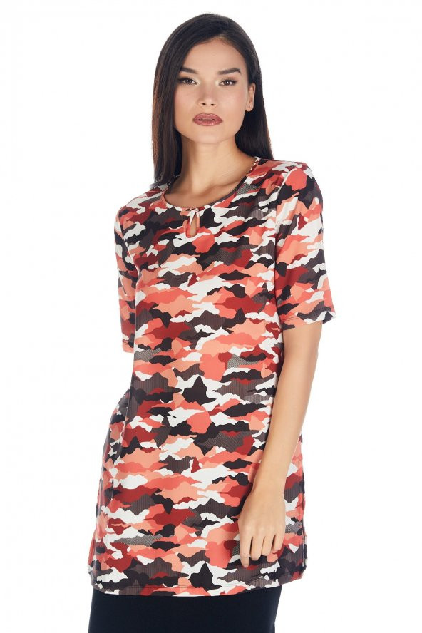 Kadın Kamuflaj Poly Tunik - 3