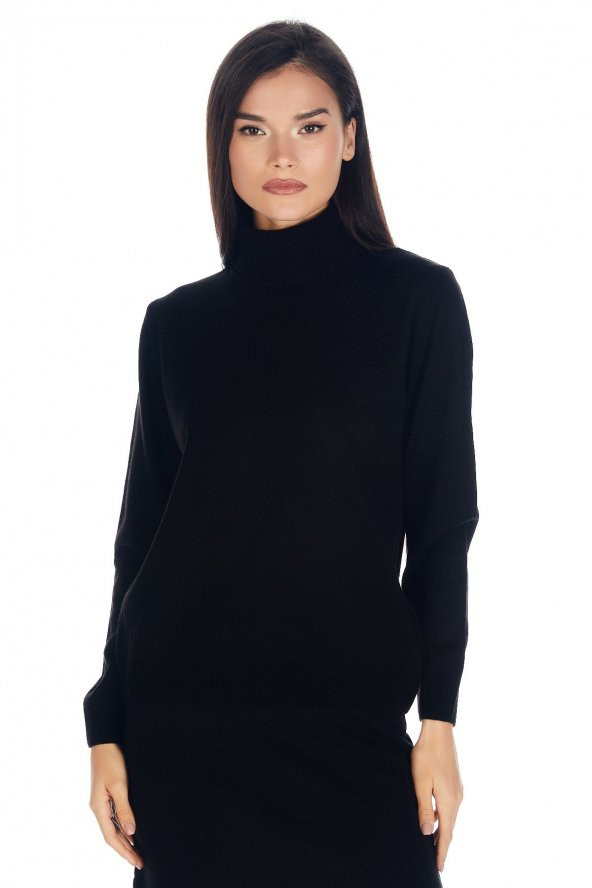 Kadın Balıkçı Triko Kazak - 4