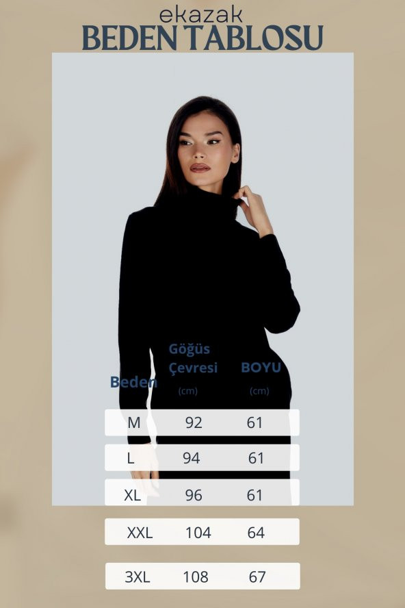 Kadın Balıkçı Triko Kazak - 6