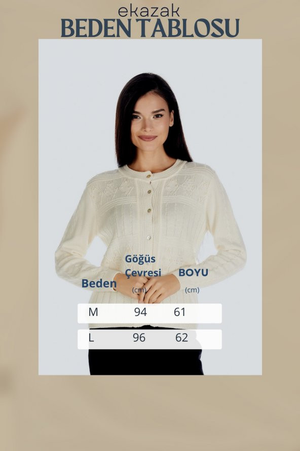 Kadın Kristal Taş El Işçliği Luxury Triko Hırka - 10