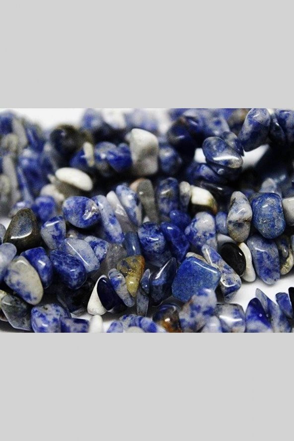 Sodalit Kırık Doğal Taş Dizisi - Resim 2