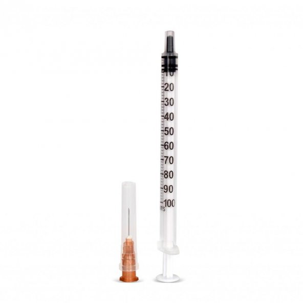 GENJECT - 1 ML 3P 26G 0.45X13 MM İĞNELİ İNSÜLİN ENJEKTÖRÜ - 200LÜ - 1
