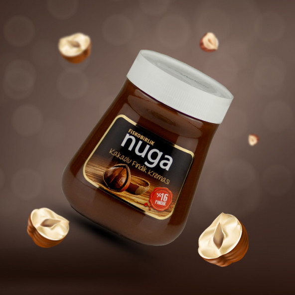 FİSKOBİRLİK NUGA KAKAOLU FINDIK KREMASI 700G - 1