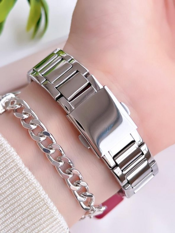 BLKT.2.965 Ferrucci Kadın Kol Saat 30 Mt Suya Dayanıklı Çelik Kordon Kararmaz Renk Atmaz+Bileklik - Resim 3