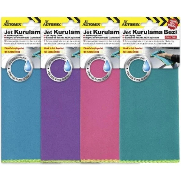 Automix Jet Kurulama Bezi 45X55 cm (Tekli) 44648 - 4