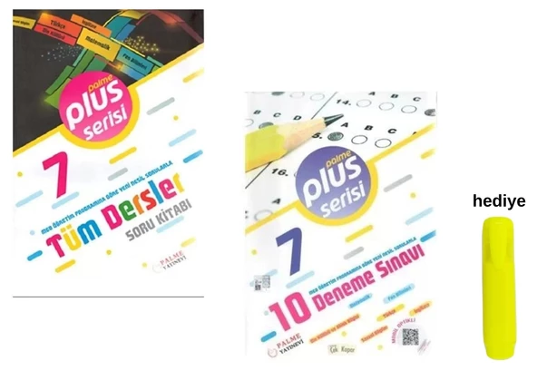 Palme Yayıncılık 7.Sınıf Tüm Dersler Soru Bankası Ve 10 'lu Deneme Seti