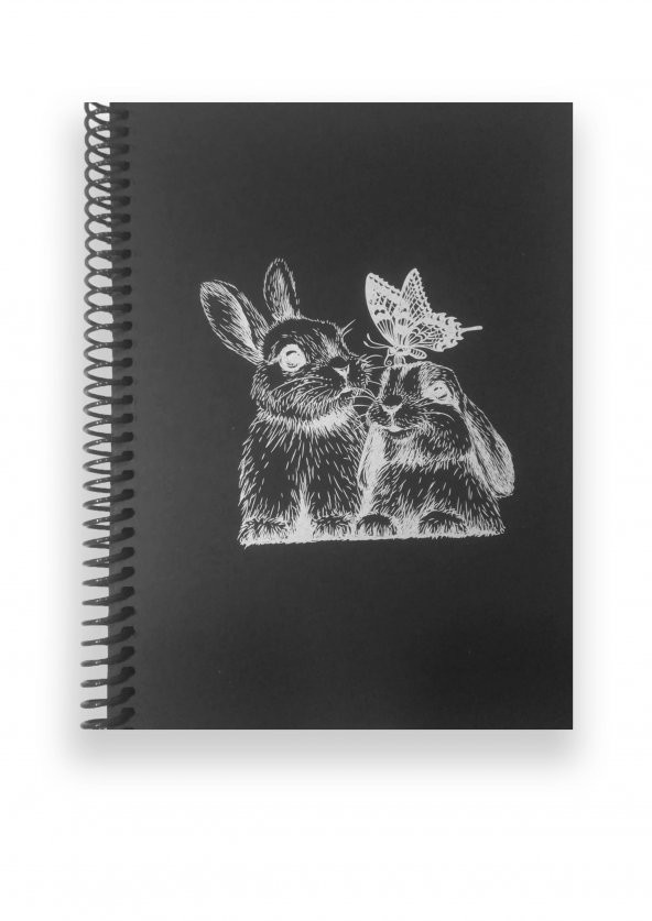 Liz 17x24 Spiralli Siyah Defter 120 R 40 Yp Syhp17 - 3