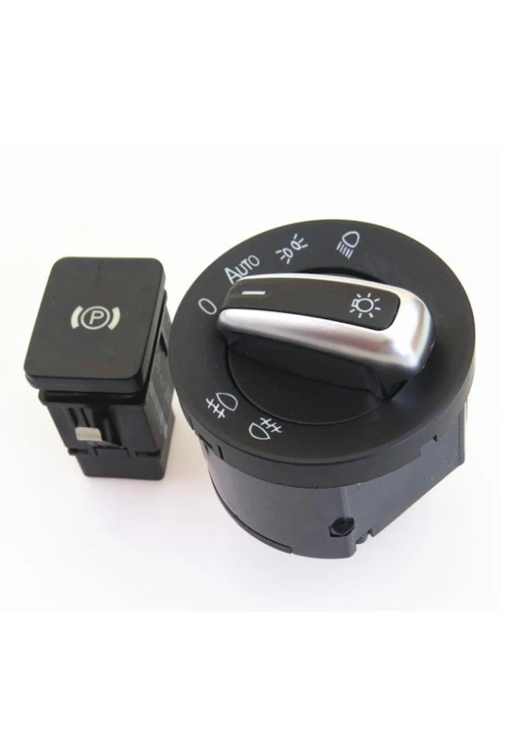 VOLKSWAGEN PASSAT B6 - CC KROM FAR ANAHTARI VE EL FREN DÜĞMESİ ANAHTARI - 2