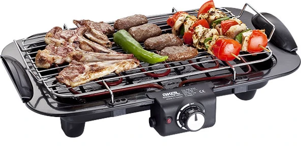 AB635 1800W Elektrikli Barbekü, Termostatlı, Kokusuz & Dumansız Mangal ürün görseli