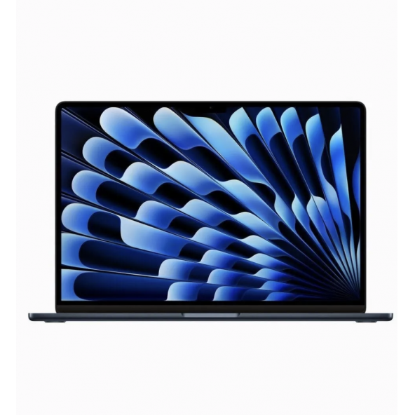 Apple 15 inc MacBook Air: Apple M2 chip with 8-core CPU and 10-core GPU, 256GB - Midnight MQKW3TU/A Kutusu Açık ürün