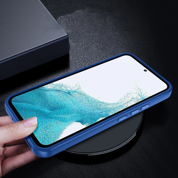 Samsung Galaxy A34 Kılıf Kamera Çıkıntılı Arkası Şeffaf Köşeleri Parlak Renkli Işlemeli Flora Kapak - Resim 3