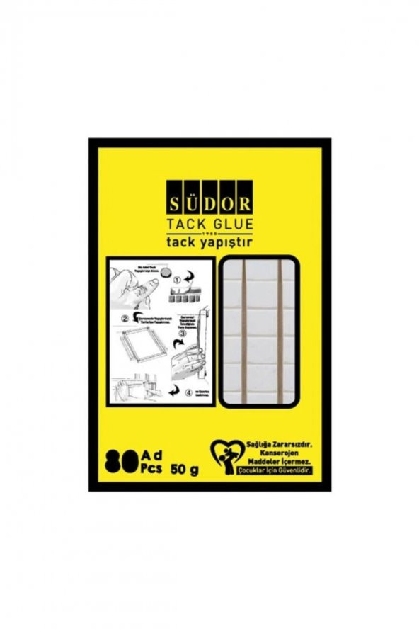 SÜDOR TC01  TACK YAPIŞTIR 50 g 50 Pcs