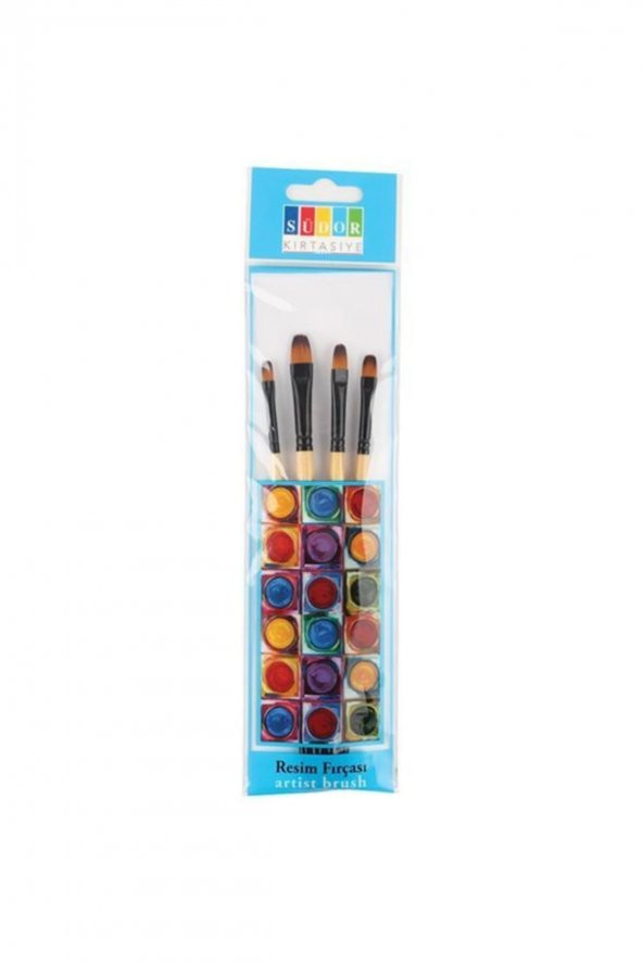 SÜDOR SFSET13 4LÜ HOBİ FIRÇASI