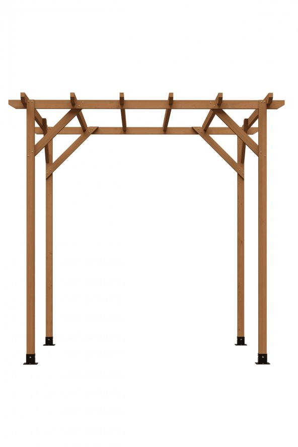 Alyones Ahşap Pergole Çardak Tente Bahçe Pergola - 3