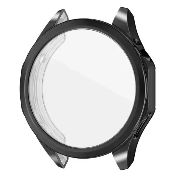 Huawei Watch GT4 46mm Uyumlu Kasa ve Ekran Koruyucu 360 Tam Koruma Silikon Kılıf - 4