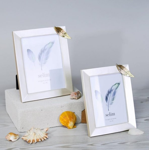 Crearthome 15x20 Yapraklı Çerçeve İnci Altın SCRV 124INC85RS - 4