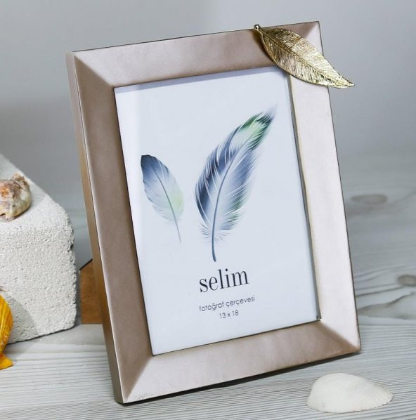 Crearthome 13x18 Yapraklı Çerçeve Vizon Altın SCRV 124VZN84RS - 3