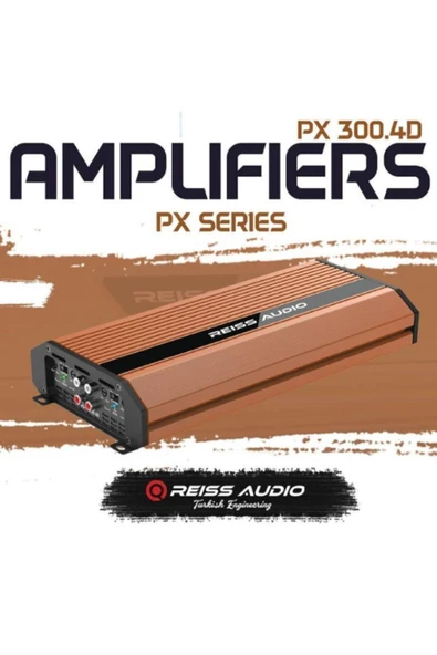 Reis Audio Rs-px300.4d 4 Kanal Full Range Amfi  Rs-px300.4d