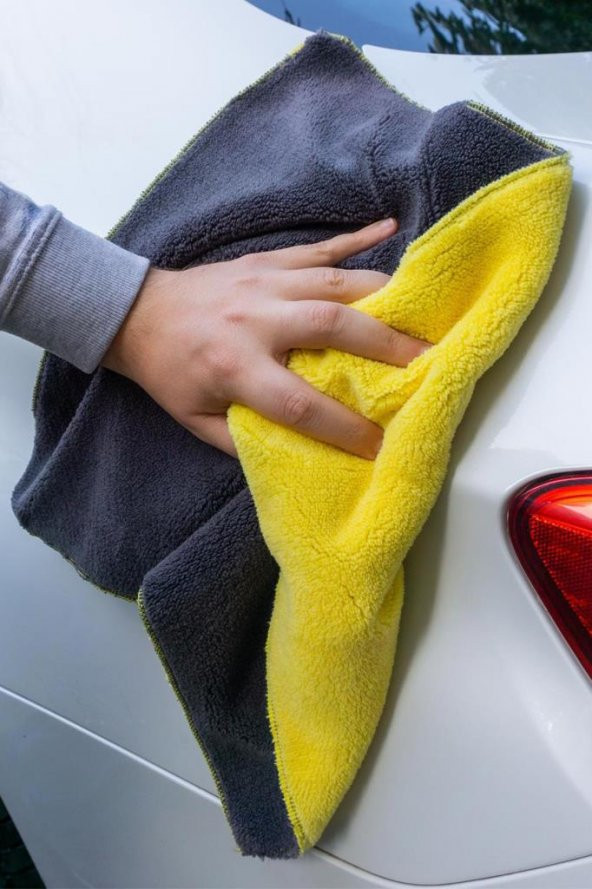 Oto Kurulama Bezi Araç Bez Ve Sünger Mikrofiber Temizleme Yıkama Cam Araba Kurulama Temizlik Silme