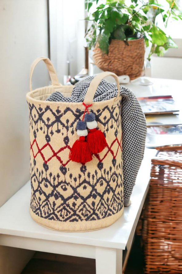 Saklama Kutusu Dolap İçi Düzenleyici Sepet Organizer Çamaşır Sepeti Oyuncak Organizeri Kutuları - 3