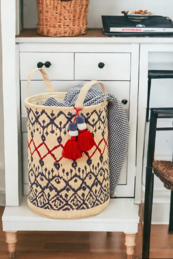 Saklama Kutusu Dolap İçi Düzenleyici Sepet Organizer Çamaşır Sepeti Oyuncak Organizeri Kutuları - 4