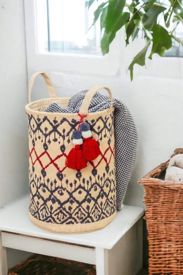 Saklama Kutusu Dolap İçi Düzenleyici Sepet Organizer Çamaşır Sepeti Oyuncak Organizeri Kutuları - 5