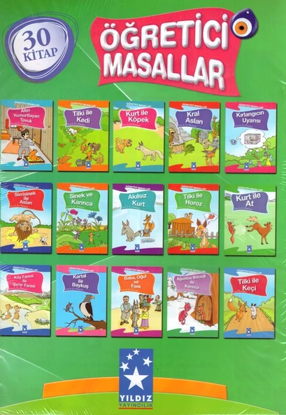 YILDIZ ÖĞRETİCİ MASALLAR ( 30 KİTAP )