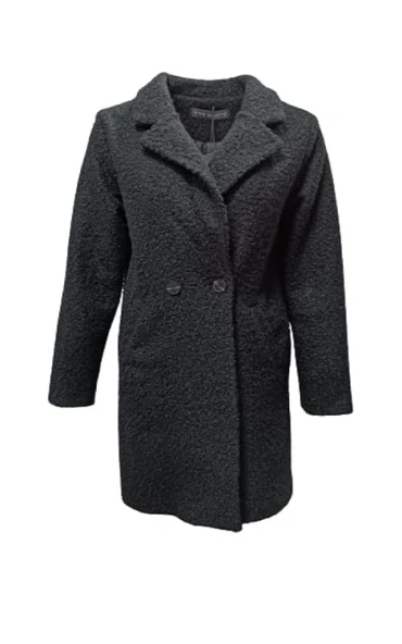 Kaside K3401 Kadın Buklet Kısa Kaşe Kaban ürün görseli