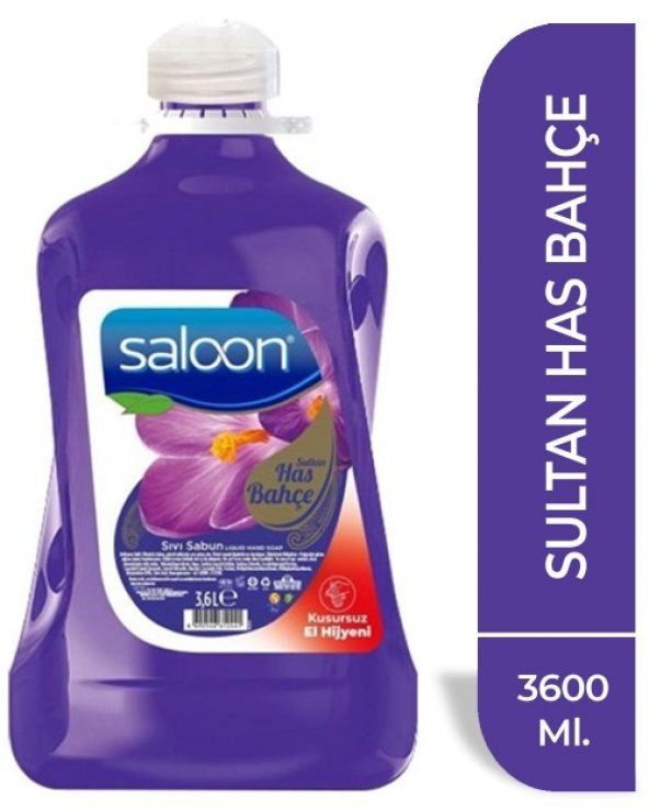 Saloon Sultan Has bahçe Lavanta Bahçesi Sıvı Sabun 3 lt