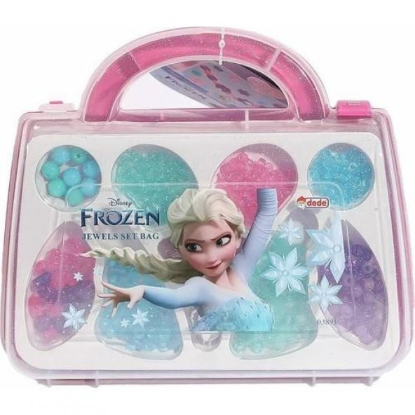 DEDE LİSANSLI FROZEN TAKI SETİ KÜÇÜK EL ÇANTASI 03891