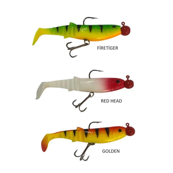 Savage Gear Cannibal Hazır Zokalı Silikon Yem 10cm 22gr (MODİFİYELİ)