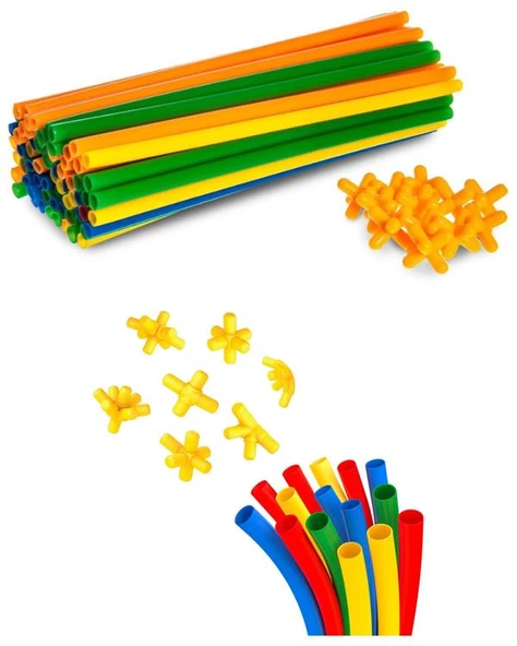 Bubu Bambu Çubuklar 300 Parça BC0001 - 2